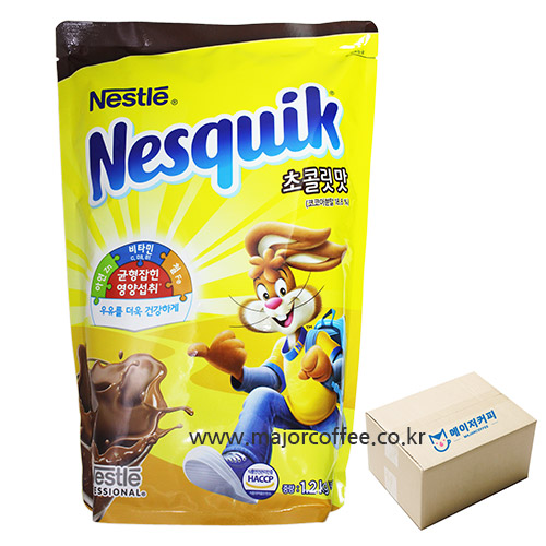 네슬레 네스퀵 초콜렛파우더 1.2kg 1박스 12개
