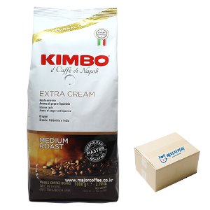 킴보 에스프레소바 원두 엑스트라 크림1kg 1박스6개