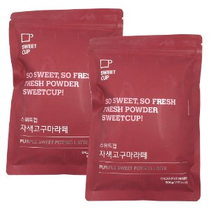 스위트컵 자색고구마라떼 파우더 500g 2개세트
