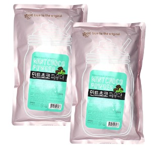 대상 복음자리 민트초코 파우더 1kg 2개세트