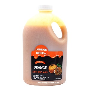 런던브릭스 오렌지 에이드 농축액 1.8kg